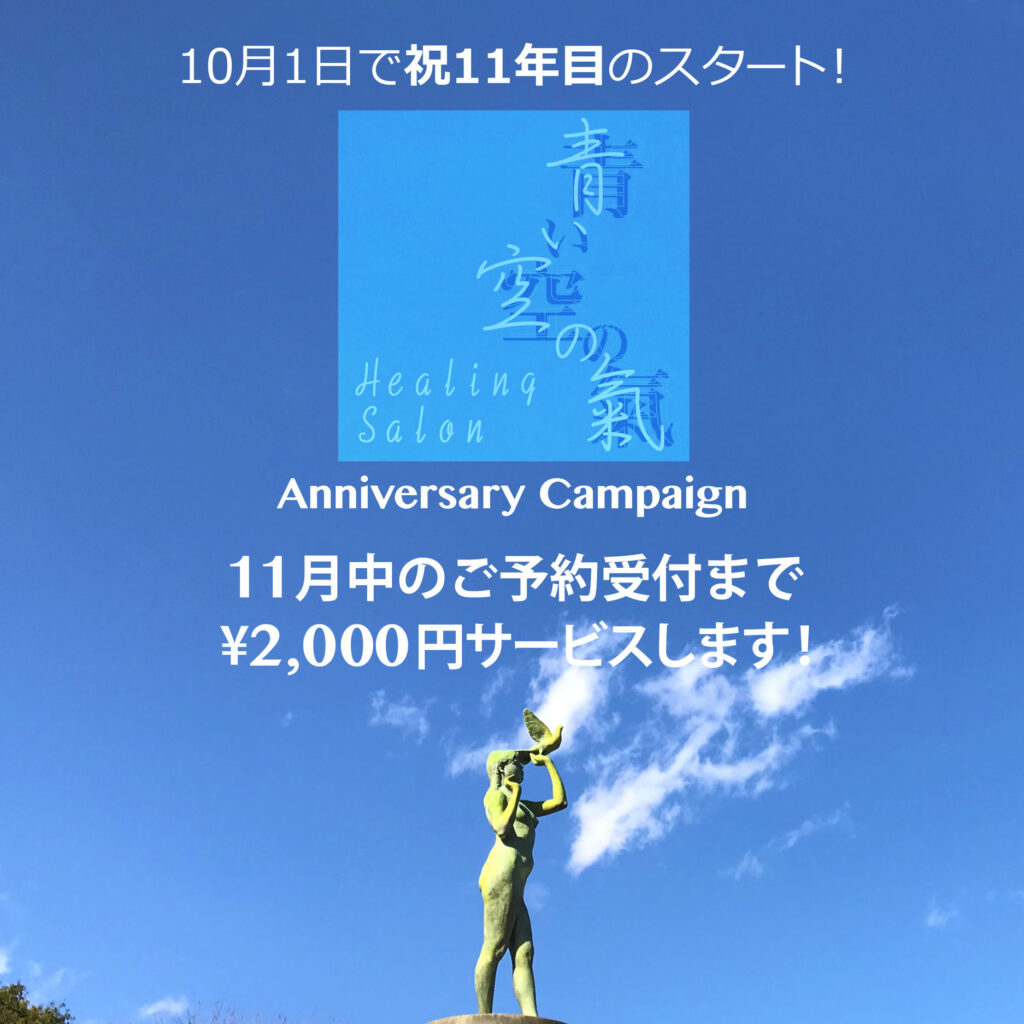 青い空の氣11キャンペーン